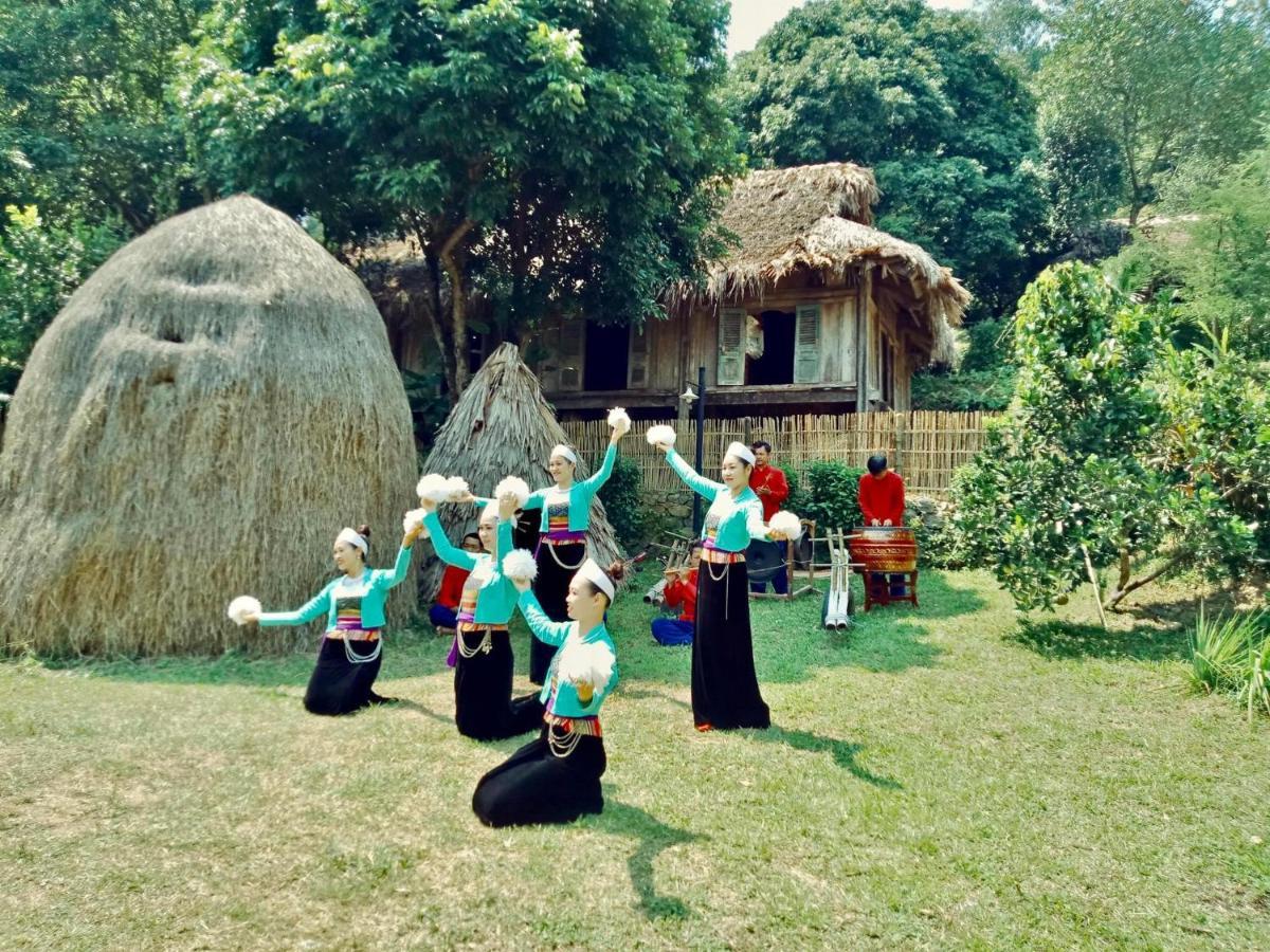 מלון Muong Retreat- Nghi Duong Xanh Trong Bao Tang Van Hoa Nghe Thuat,Hòa Bình מראה חיצוני תמונה