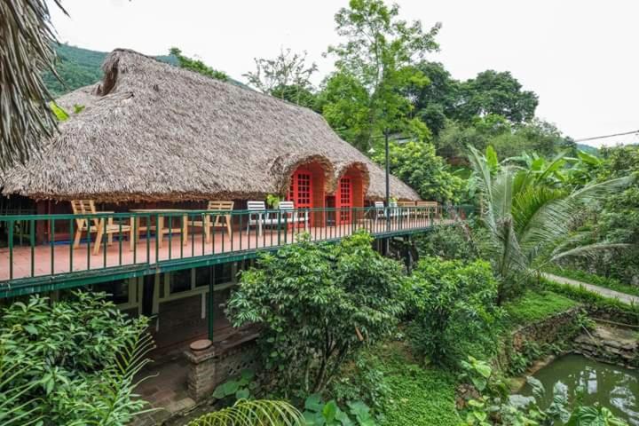 מלון Muong Retreat- Nghi Duong Xanh Trong Bao Tang Van Hoa Nghe Thuat,Hòa Bình מראה חיצוני תמונה
