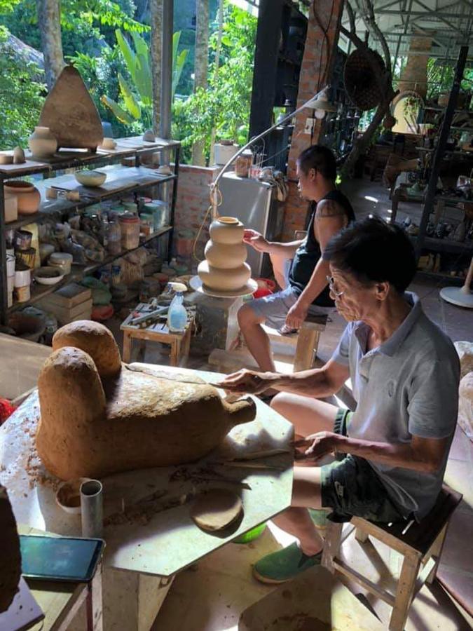 מלון Muong Retreat- Nghi Duong Xanh Trong Bao Tang Van Hoa Nghe Thuat,Hòa Bình מראה חיצוני תמונה