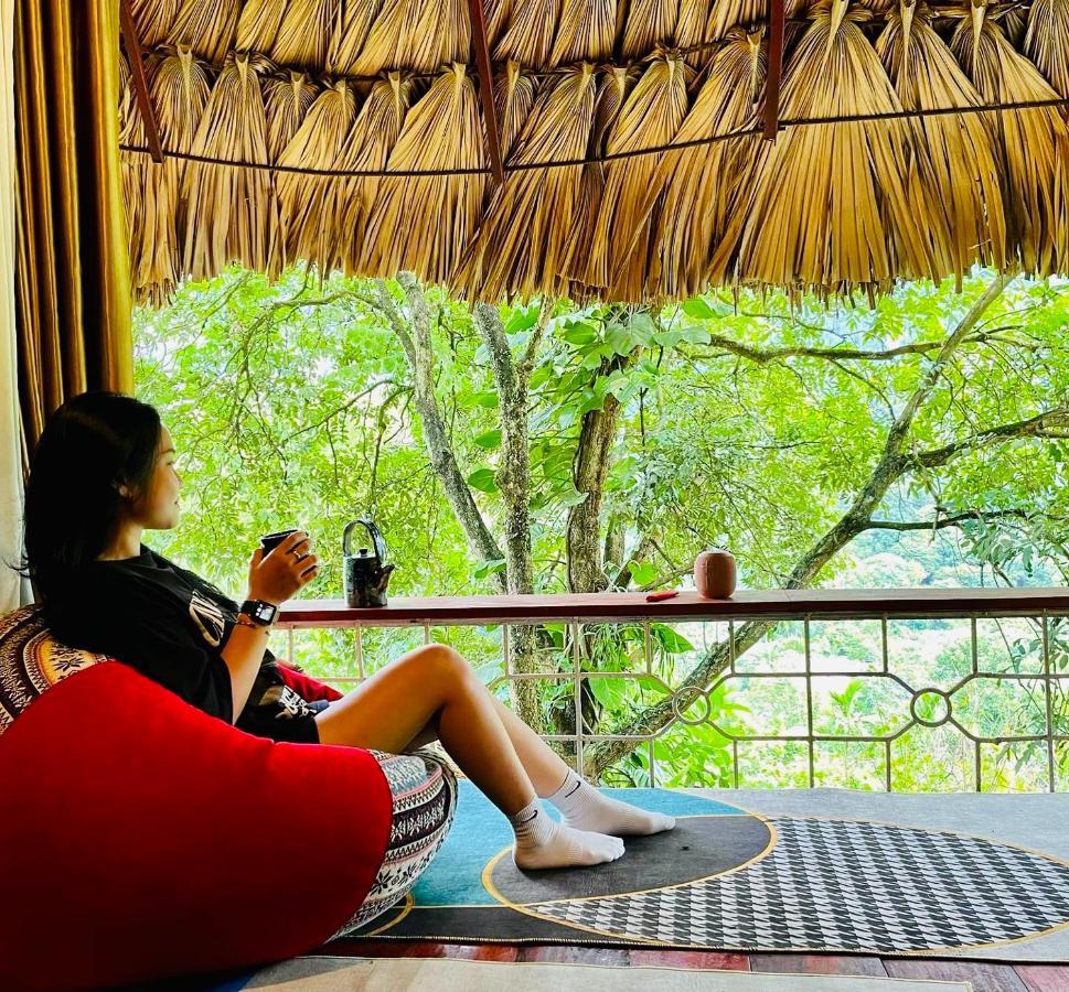 מלון Muong Retreat- Nghi Duong Xanh Trong Bao Tang Van Hoa Nghe Thuat,Hòa Bình מראה חיצוני תמונה